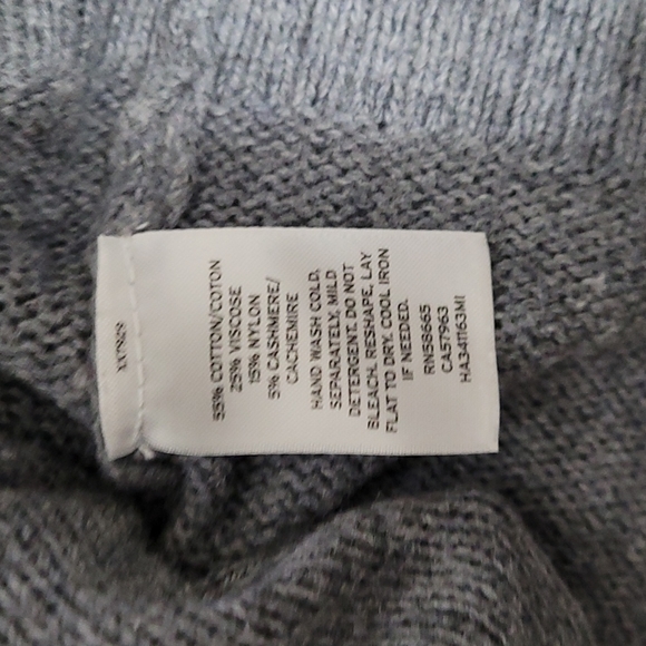 Halogen Cashmere Blend Shirt Dress XS - Picture 3 of 3